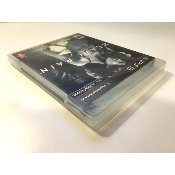 Heavy Rain PS3 (Sony PlayStation 3, 2010) Sony - Complete In Box - US Seller - Picture 4 of 5